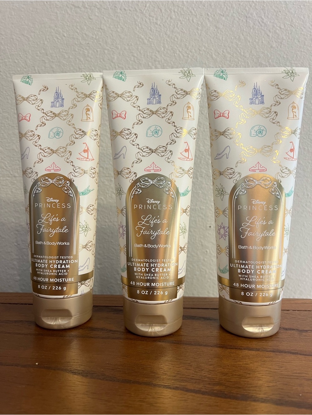Bath & Body Works Life's A Fairytale Body Cream Lotion, Set of 3, New